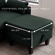 preview thumbnail 25 of 30, Modular Sectional Sofa Couch L Shaped With Storage Ottoman and Side Bags For Living Room