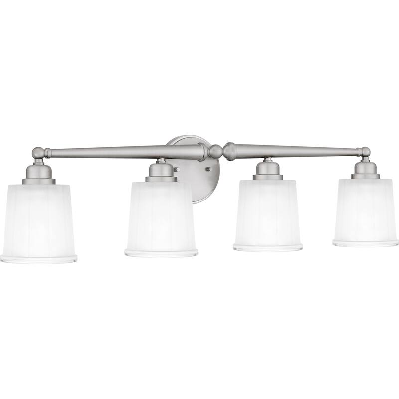 Cecilia 4-Light Brushed Nickel Bath Light