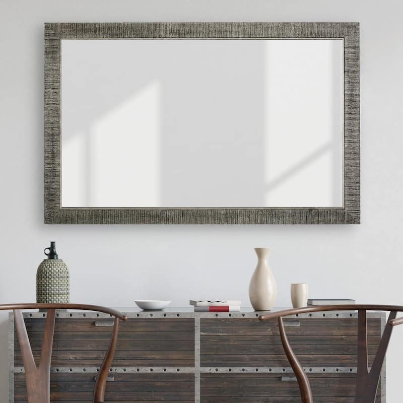 Frame My Mirror Black Framed Mirror, Huntington Design