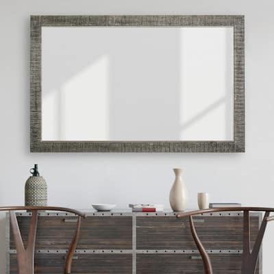Frame My Mirror Black Framed Mirror, Huntington Design