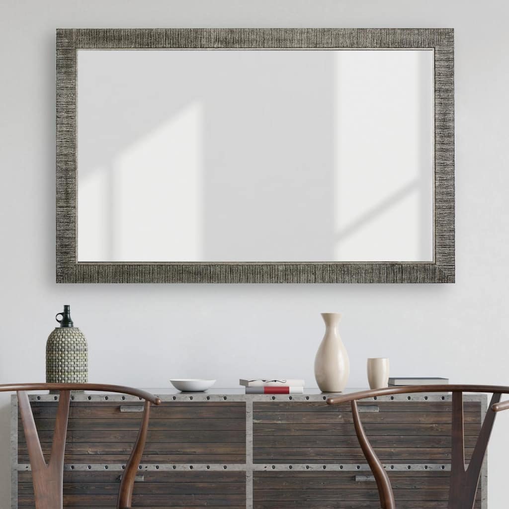 Frame My Mirror Black Framed Mirror, Huntington Design