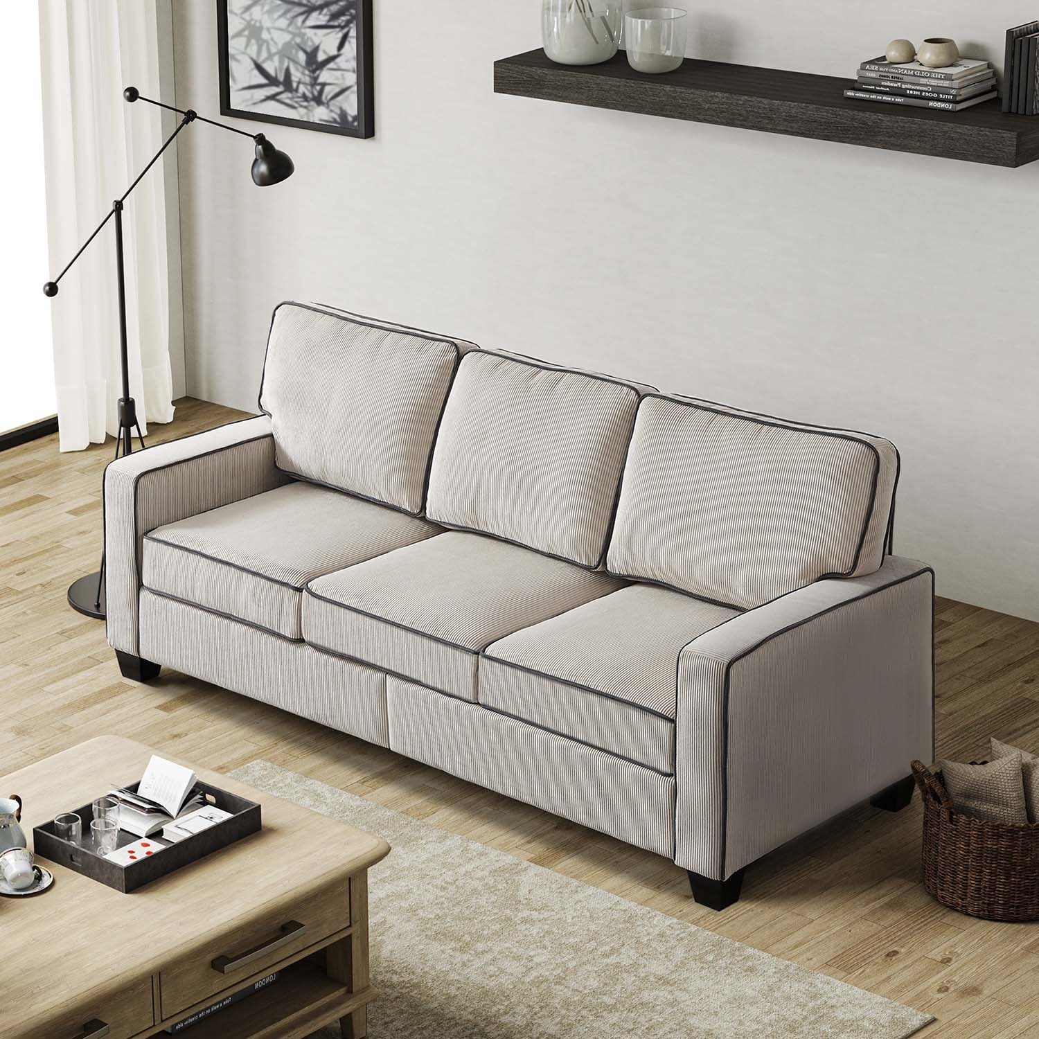 Farmhouse gray deals couch
