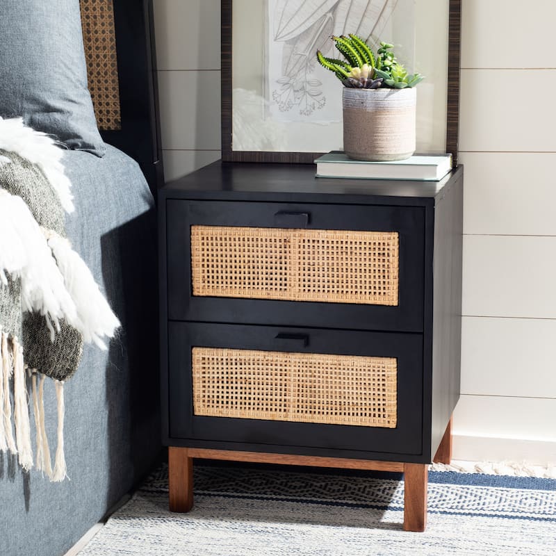 SAFAVIEH Mikala Coastal 2-Drawer Nightstand