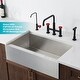 preview thumbnail 83 of 165, Kraus Urbix Industrial Solid Brass Kitchen Faucet