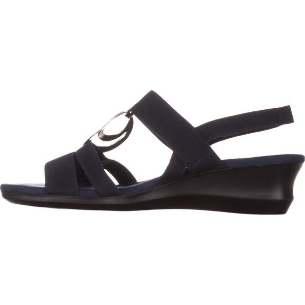 impo stretch sandals navy