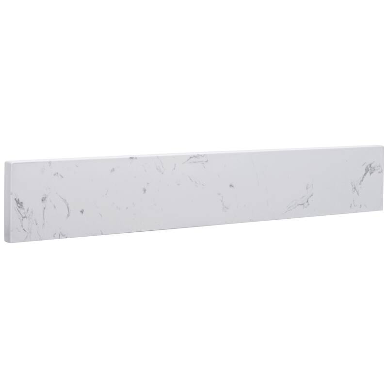 Avanity 21 in. Cala White Engineered Stone Vanity Top Sidesplash