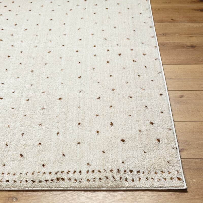 Livabliss Freud Moroccan Dots Area Rug