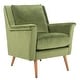 preview thumbnail 31 of 37, SAFAVIEH Astrid Mid-century Arm Chair - 28.7" x 28.4" x 33.9"