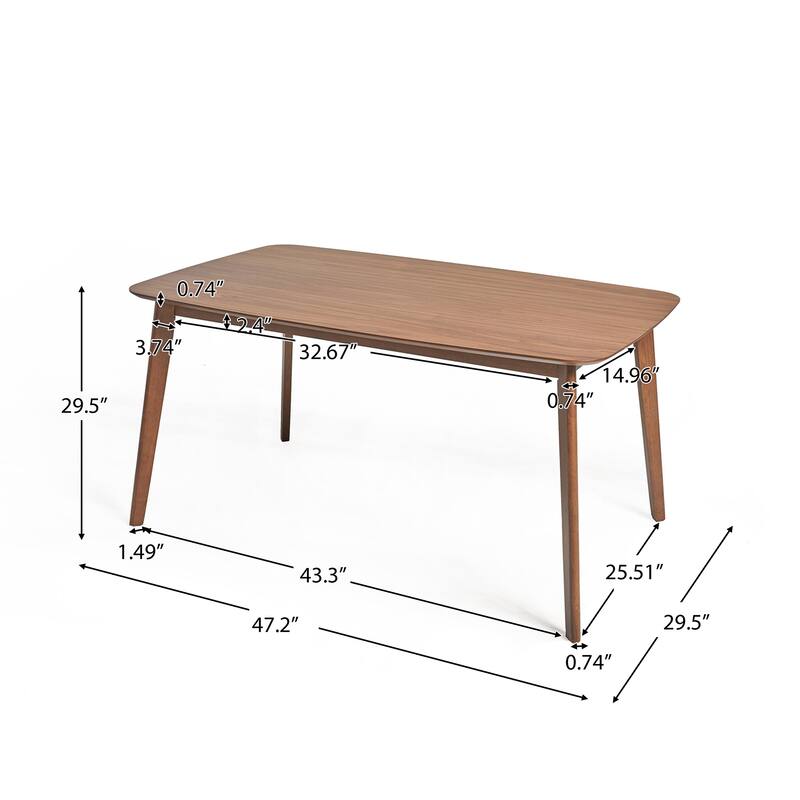 Gideon Wood Dining Table by Christopher Knight Home