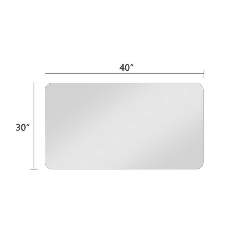 Bathroom Vanity Mirror,Wall-Mounted Mirror Anti-Fog Waterproof