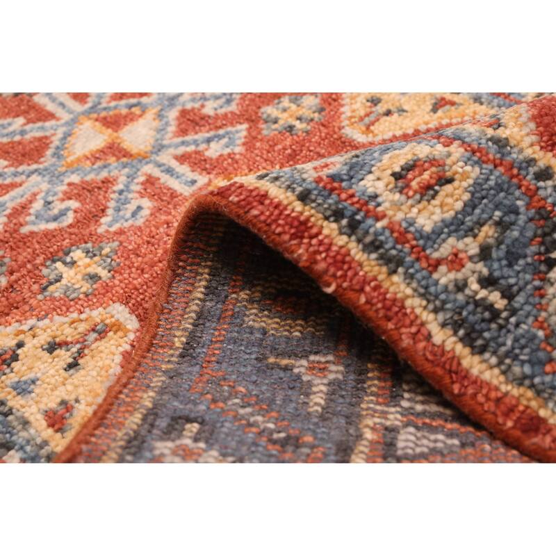 ECARPETGALLERY Hand-knotted Jules Serapi Dark Copper Wool Rug - 2'8 x 9'11