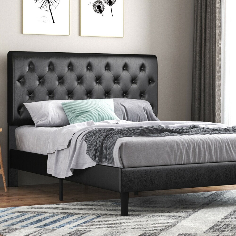 ふー様用ページ Homfa Full Size Bed Frame with 2 Drawers, Adjustable Button