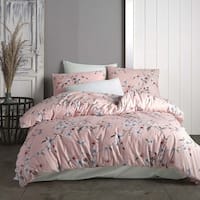Bahar Cherry Blossom Cotton Bedding Set of 4 in Peach - On Sale - Bed ...
