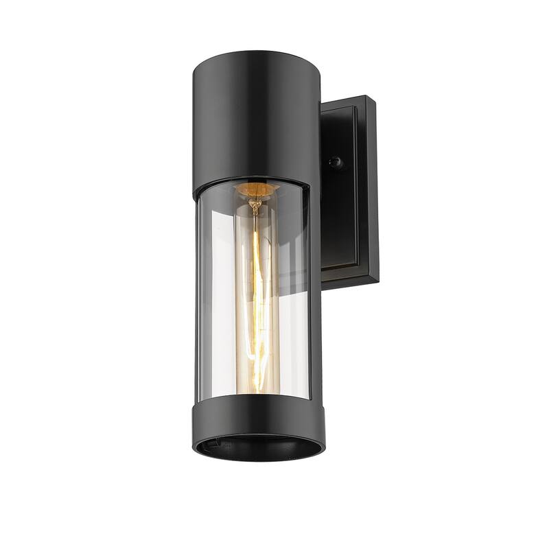 Millennium Lighting Hester 1 Light Outdoor Wall Sconce with Clear Glass Shades