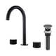 preview thumbnail 3 of 11, Circular X 8" Bathroom Sink Widespread Faucet with Drain Assembly