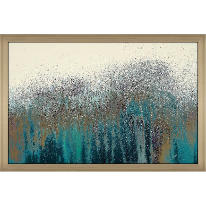 "Teal Woods (Horizontal)" Print on Acrylic