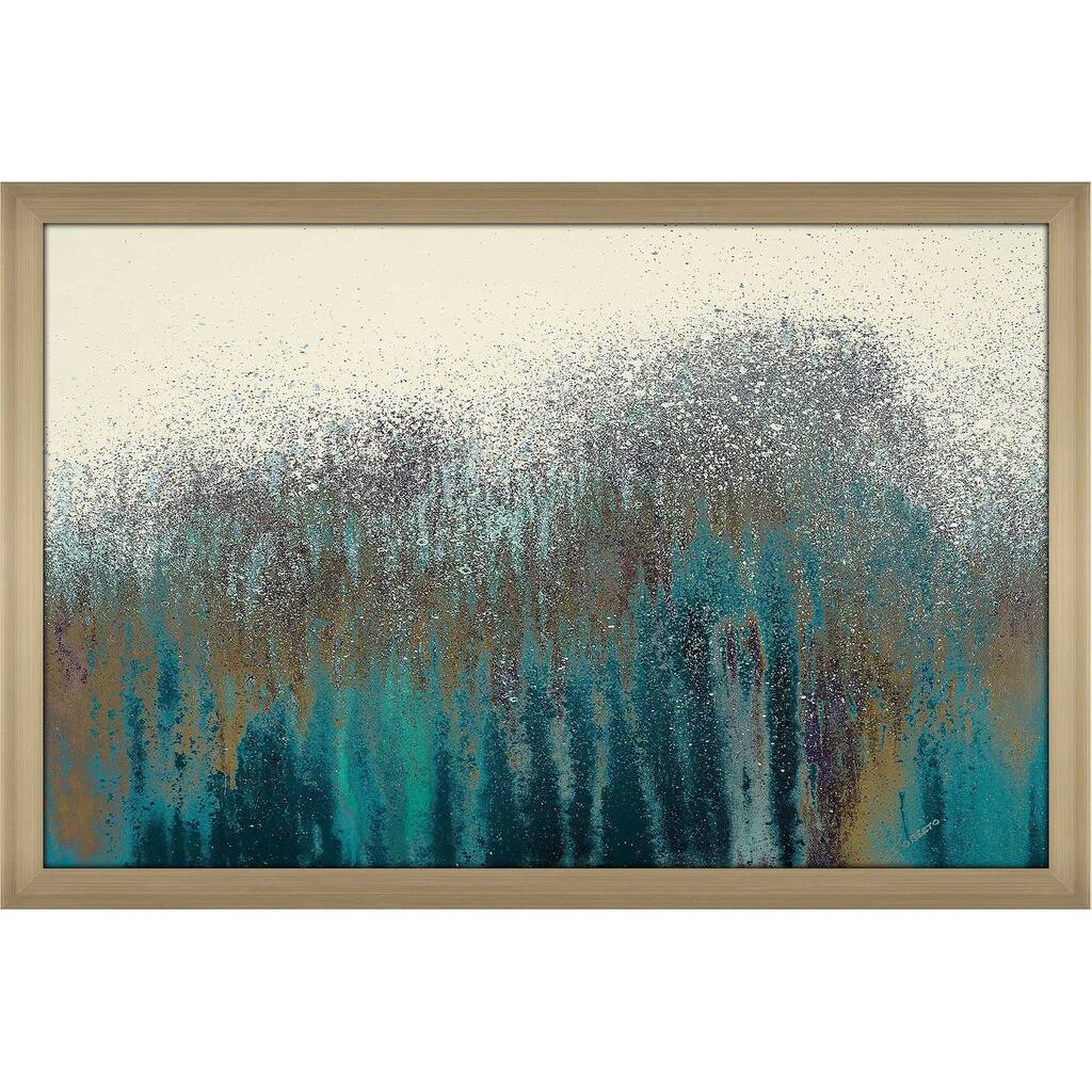"Teal Woods (Horizontal)" Print on Acrylic