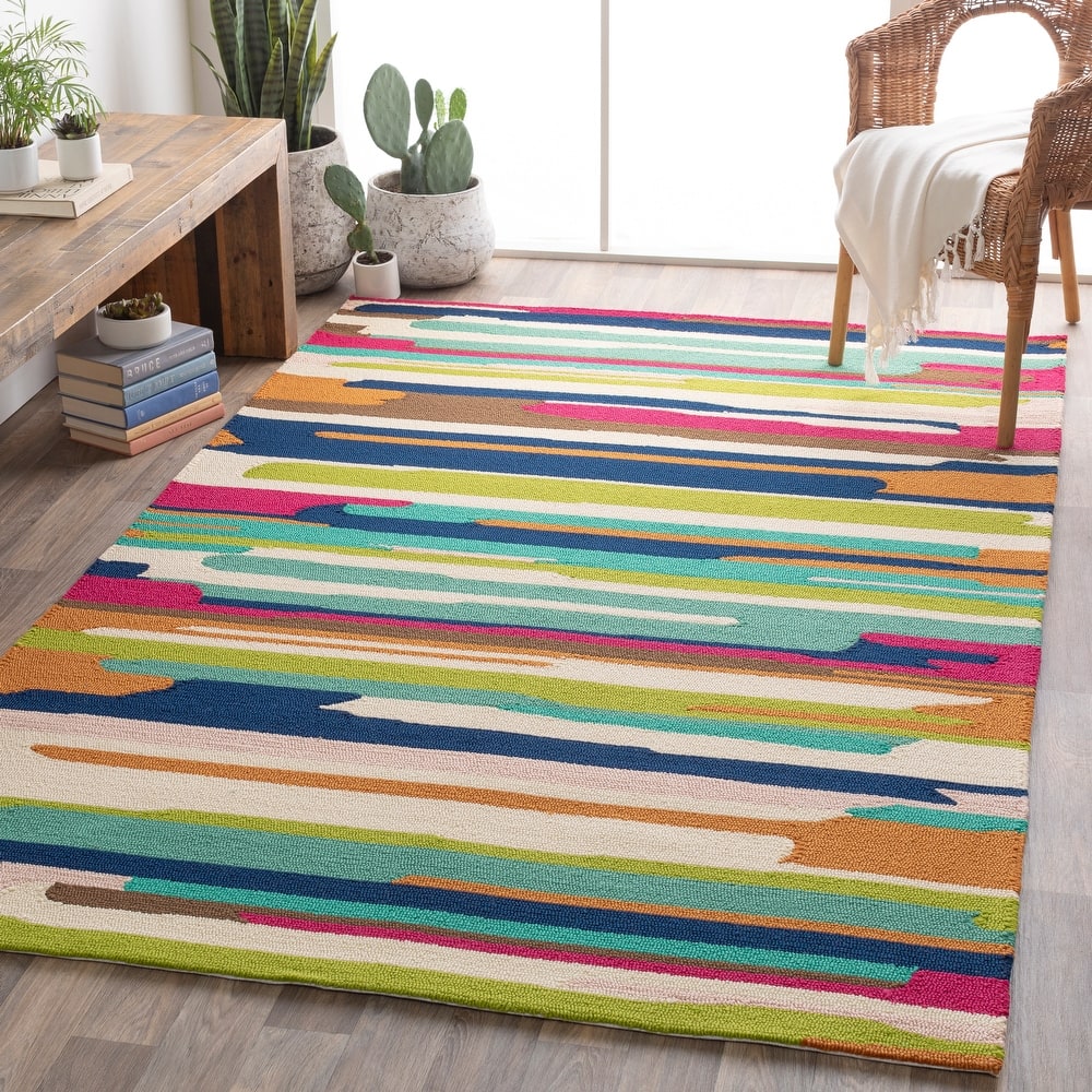 Ricarda Contemporary Indoor/ Outdoor Area Rug