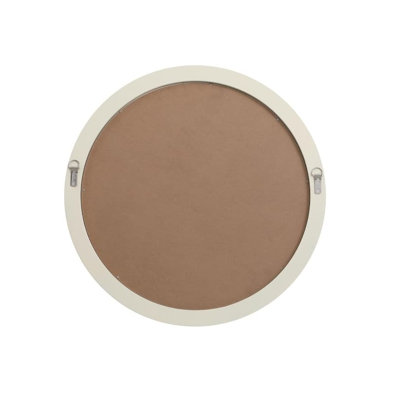 Carson Carrington Labben Round Chevron Mirror