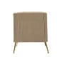 preview thumbnail 27 of 53, Hyperboreüs Upholstery Accent Armchair with Tufted Back by HULALA HOME