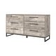 preview thumbnail 52 of 52, Signature Design by Ashley Neilsville Weathered Woodgrain Dresser
