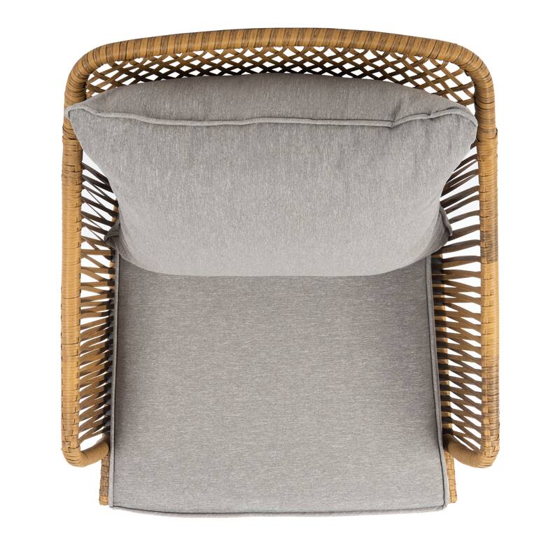 SAFAVIEH Outdoor Rihanna 3-Piece Lounge Set - 19Wx19Dx19H
