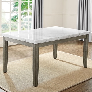 Steve Silver Ellington Marble Top Dining Table