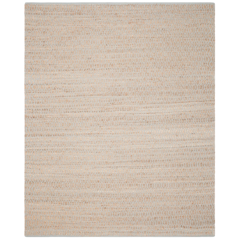 SAFAVIEH Handmade Cape Cod Evelijn Coastal Jute Rug - 9' x 12' - Silver/Natural