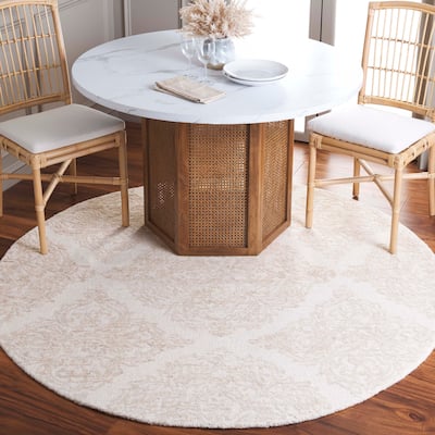 Martha Stewart Handmade Sheker Contemporary Wool Rug.