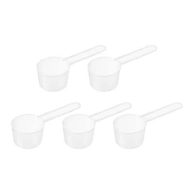 Plastic Measuring Spoons Powder Scoops Spoon Table Spoon,20g/40ml - Clear