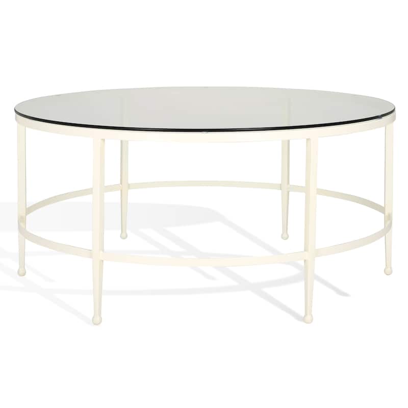 SAFAVIEH Home Edmund Cocktail Table - 40"W x 40"D x 19"H