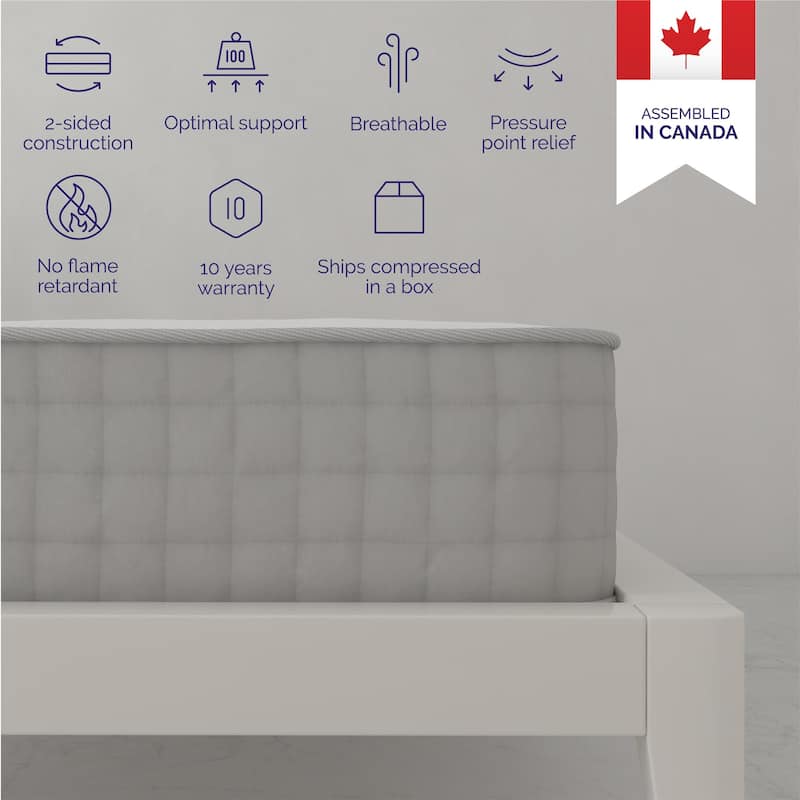 Signature Sleep Dream On 8" Reversible Pocket Spring Mattress