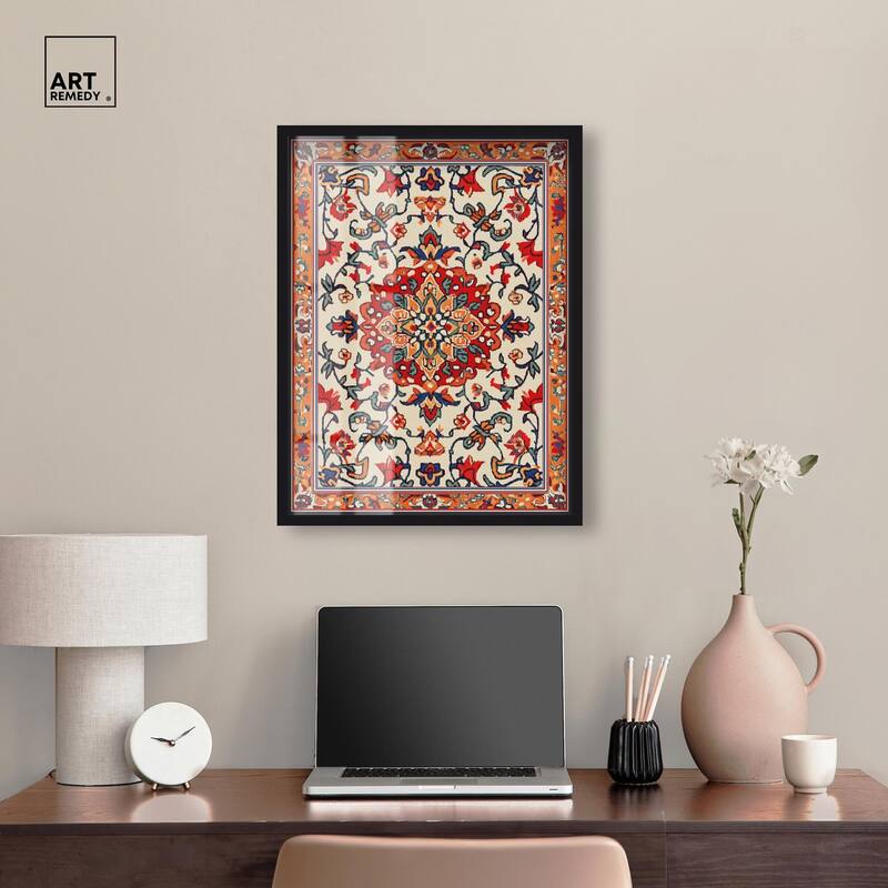 Morrocan Garden II Shadowbox by Art Remedy