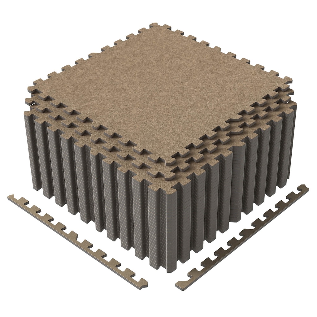 Costway 25/50 Pack-100/200 Sq.Ft. Foam Floor Tiles Interlocking Carpet - See Details