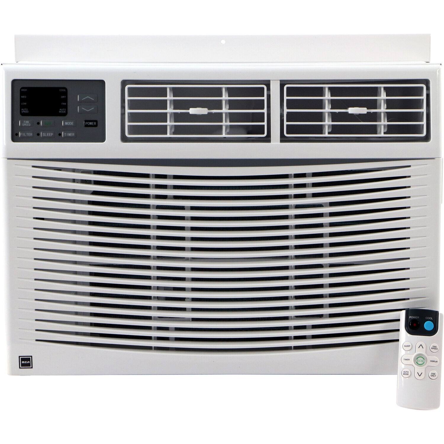 RCA 12,000 BTU Window Air Conditioner with Electronic Controls On