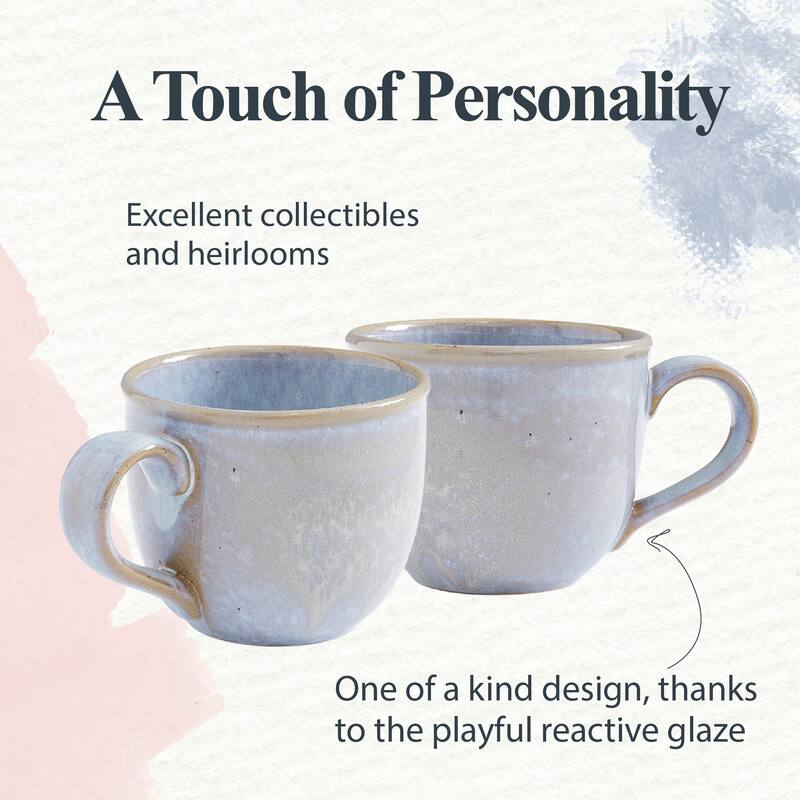 Portmeirion Minerals Set of 4 Mugs - 12 fl. oz.