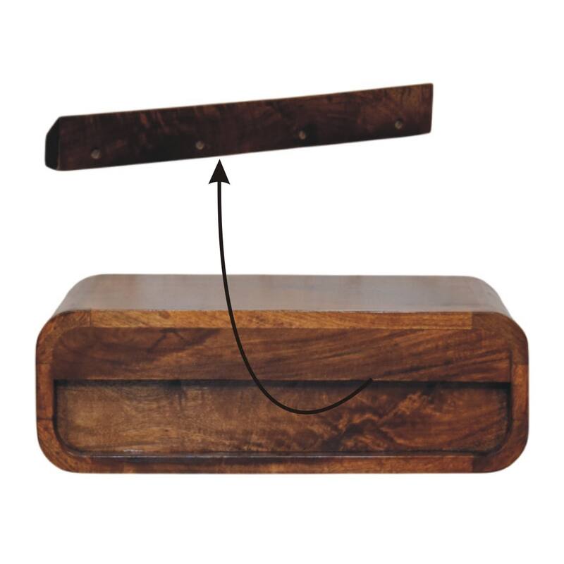 Avora Wall-Mounted Nightstand