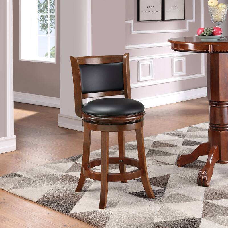 Augusta 24-inch Swivel Counter Stool