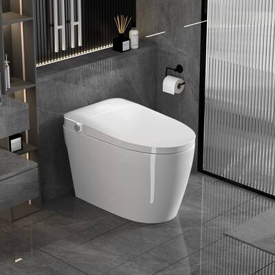 Smart Toilet with Auto-Open Lid