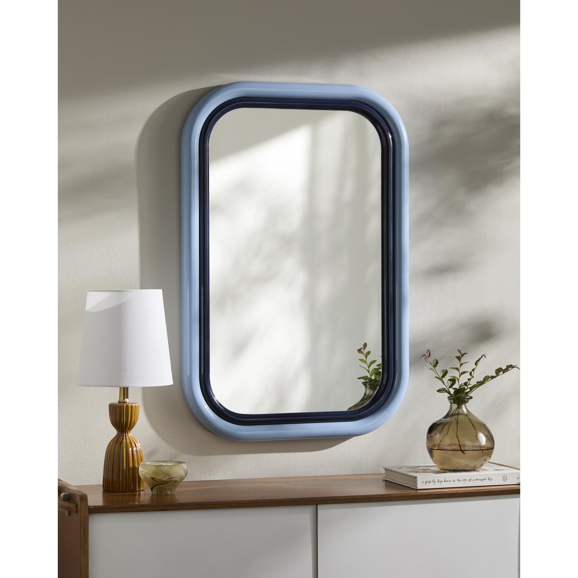 Livabliss Banou Modern Accent Mirror - 36"H x 24"W x 2"D