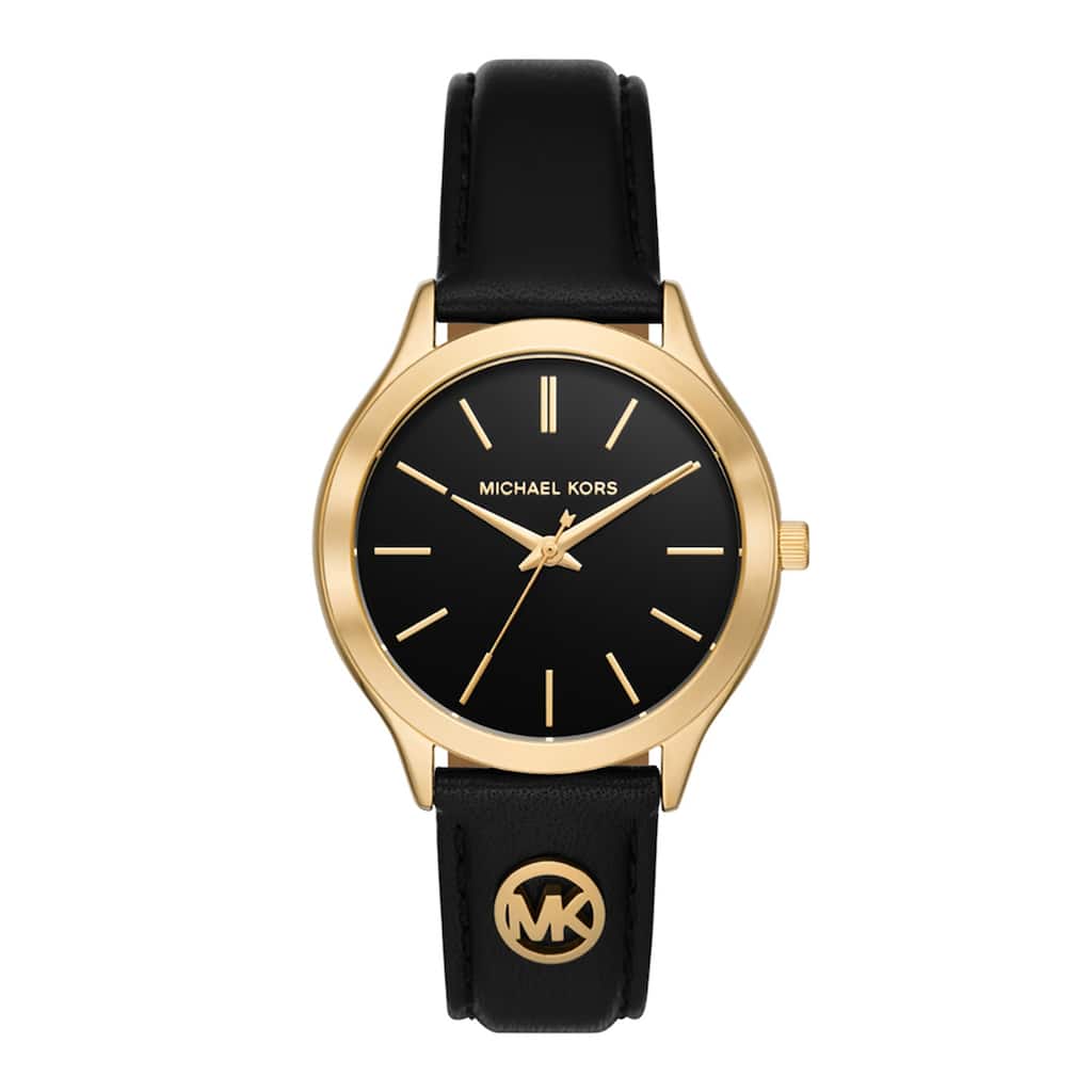 Michael Kors Women's Slim Runway Black Dial Watch - MK7553 - 6 (36)