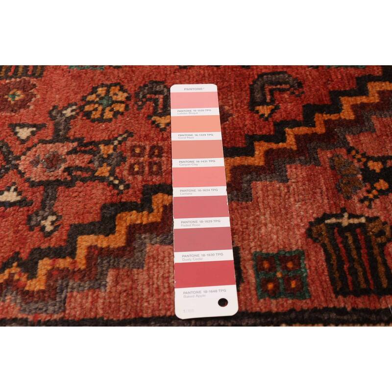 ECARPETGALLERY Hand-knotted Andelz Copper Wool Rug - 3'7 x 9'4