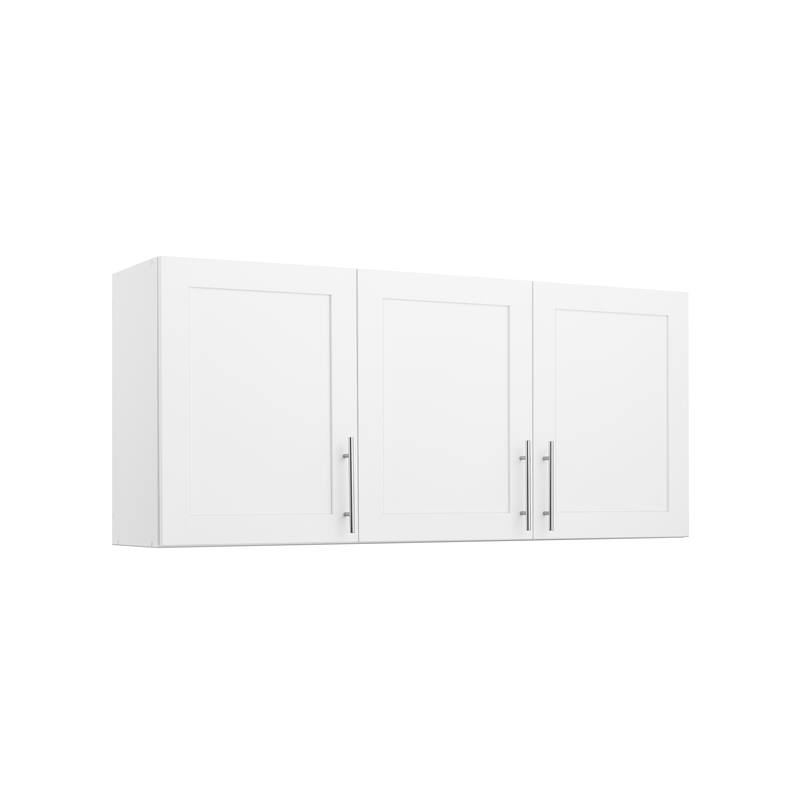 Prepac Elite Wall Cabinet with Panel Doors 12.75" D x 54" W x 24" H - 54 in W x 24 in H x 12.75 in D