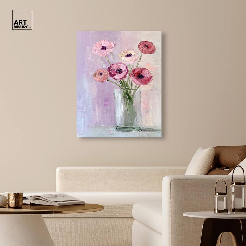 Glass and Grace Canvas by Art Remedy, Gallery Wrapped