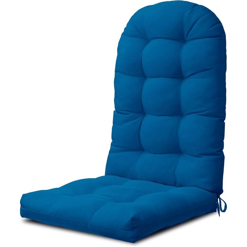 WINSOON 49x20x5 Inch Adirondack Chair Cushion, Thickened and High Back Chair Cushion - Dark Blue