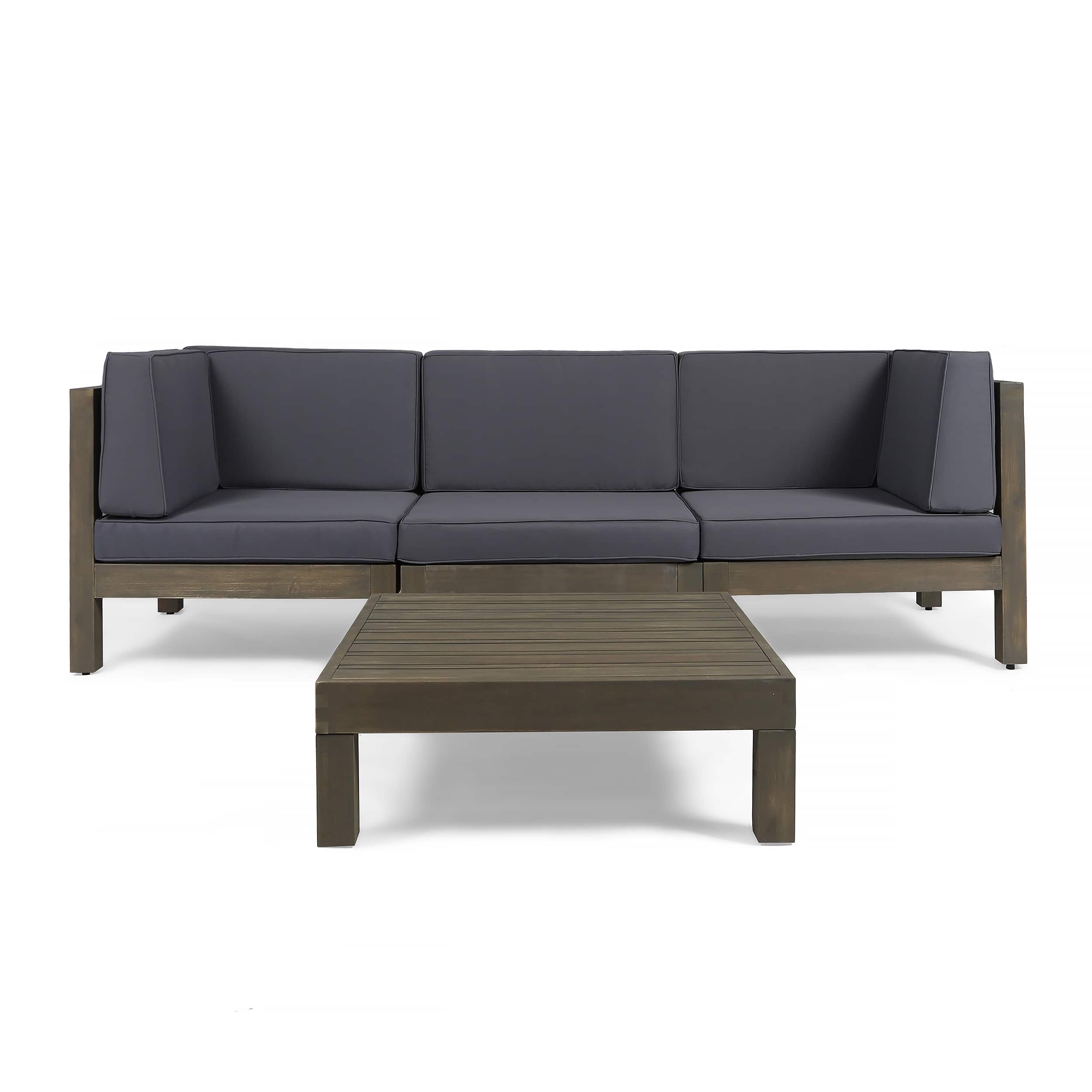 Option gray + dark gray cushion
