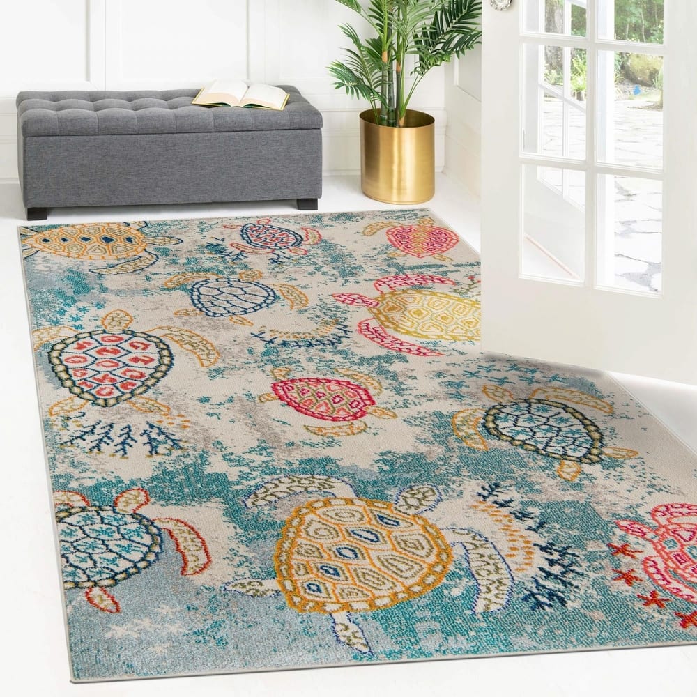Novelty Cruxoit Collection Area Rug