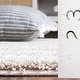 preview thumbnail 33 of 41, SAFAVIEH Florida Shag Carlinde Border 1.2-inch Thick Rug