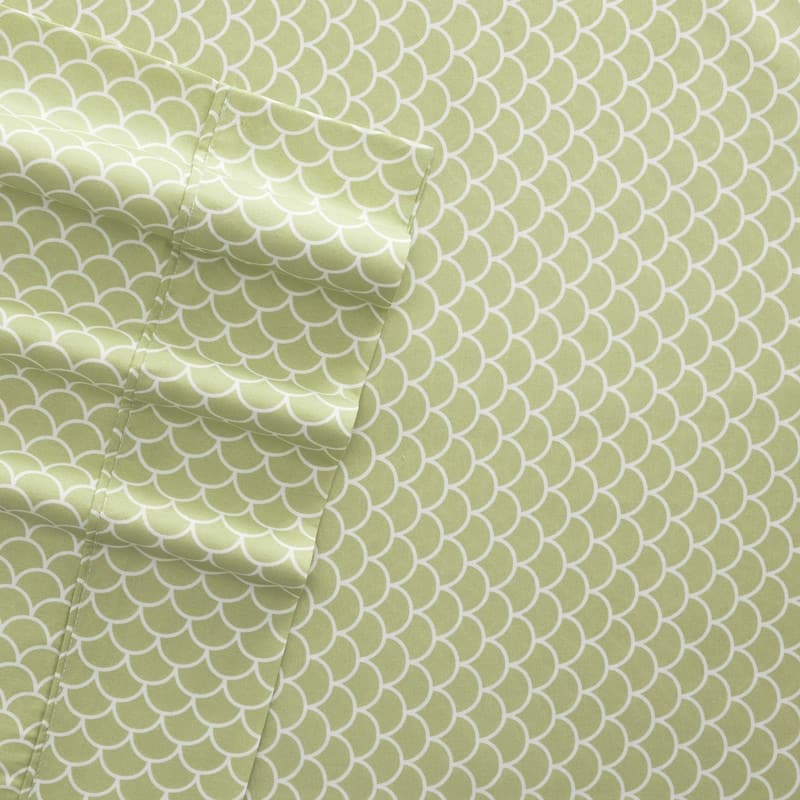 Becky Cameron Ultra Soft Printed 4 Piece Deep Pocket Bed Sheet Set