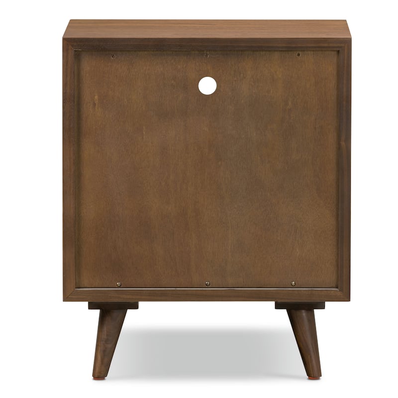 Poly & Bark Cura Nightstand in American Black Walnut